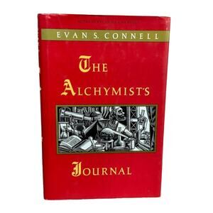 Vintage 1991 The Alchymist's Journal by Evan S Connell Hardback Mystery Book